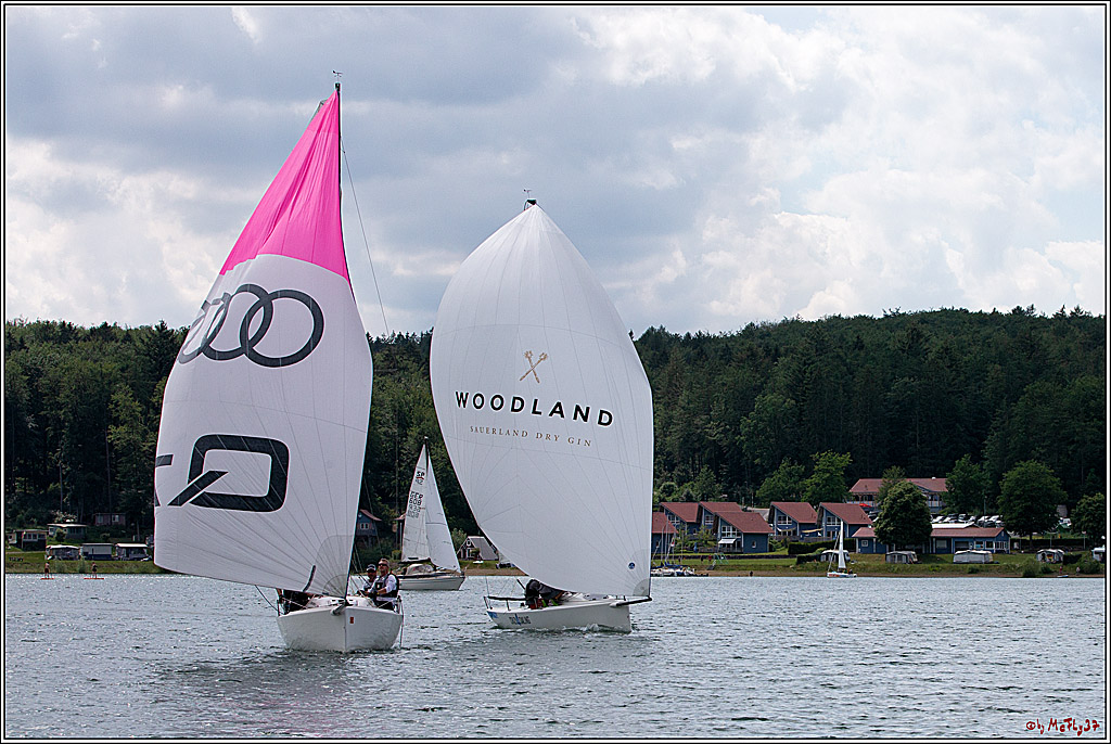 J70 - WOODLAND, 12.06.2021 Segelboot; Segeln; Woodland; Spinnaker; J70; Sorpesee; Sauerland